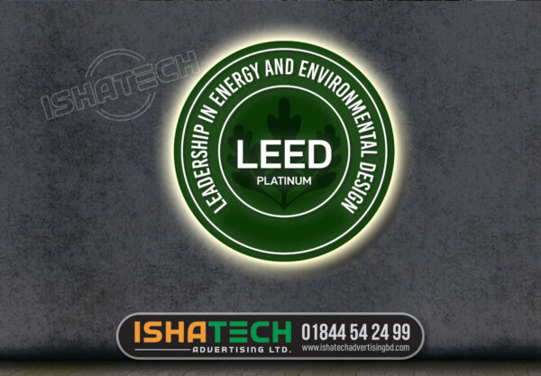 Round LED Sign