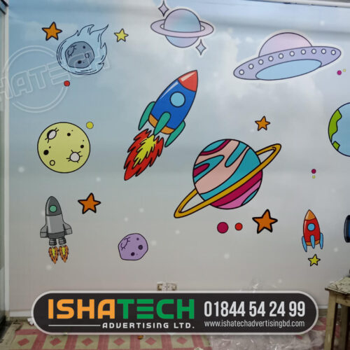 Wall stickers for bedroom price in Bangladesh