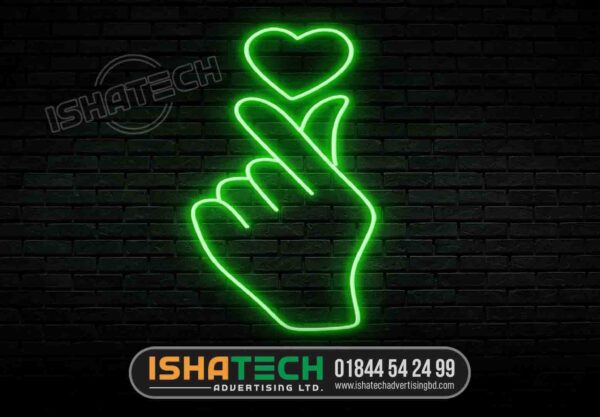 Neon sign board