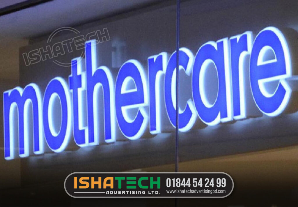 LED acrylic letter Name Plate