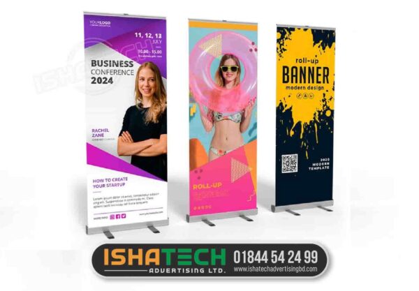 Roll Up Banner Design and Printing in Gulshan, Banani, Mirpur