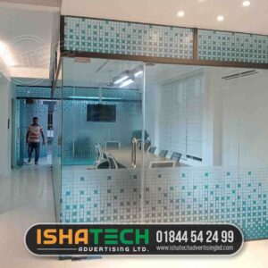 Thai Glass Partition Office Glass Sticker in BD