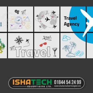 Travel Agency office sticker