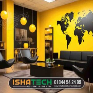 Meeting Room Interior Design by Wall Sticker