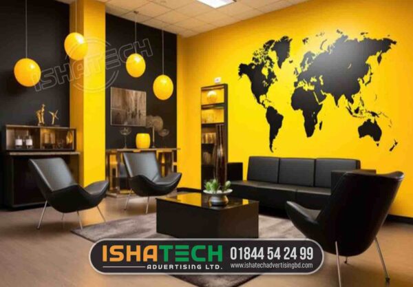 Meeting Room Interior Design by Wall Sticker