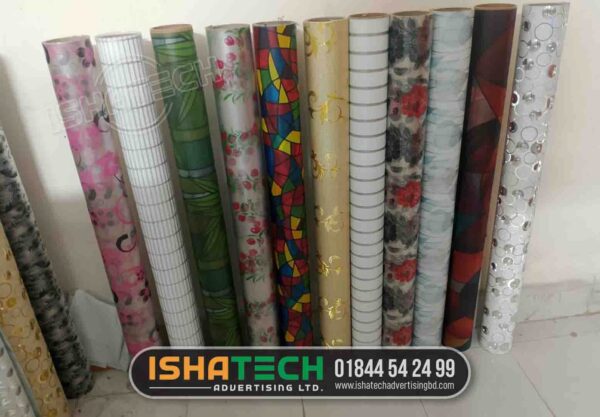 pvc wall sticker roll