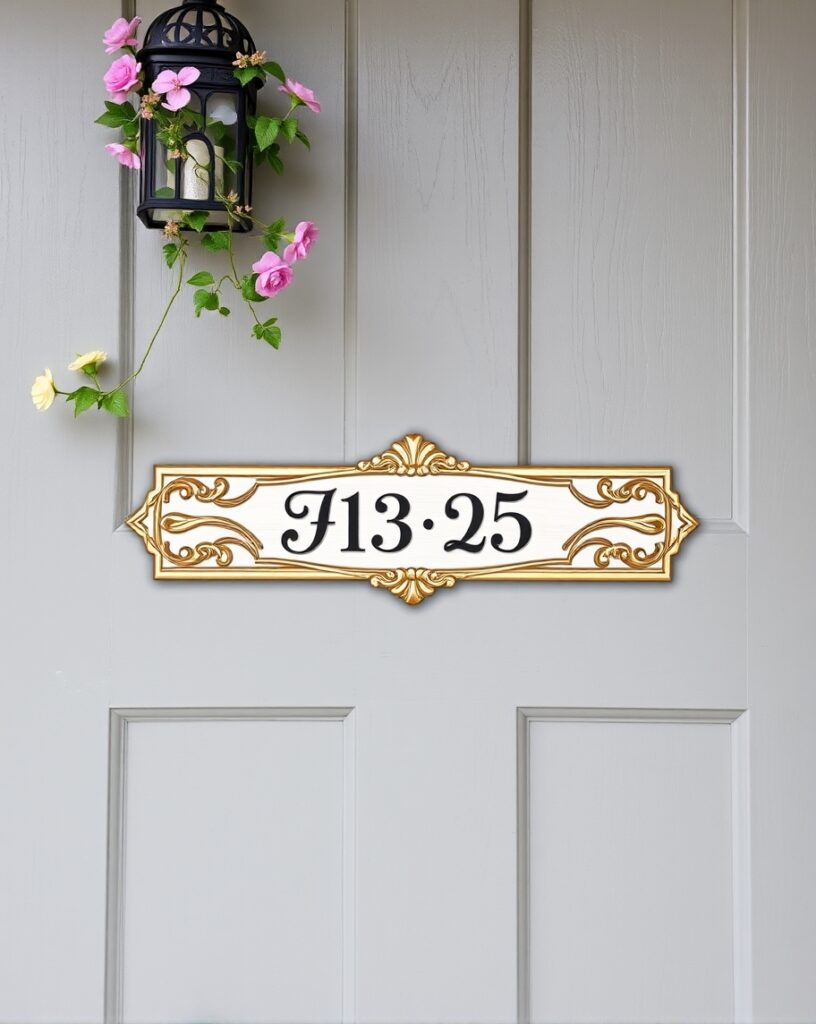 House Number Plate manufacturer and designer in BD