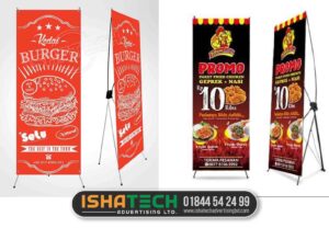 Best X Banner Design and Printing Service Provider in Dhaka, Bangladesh 2024