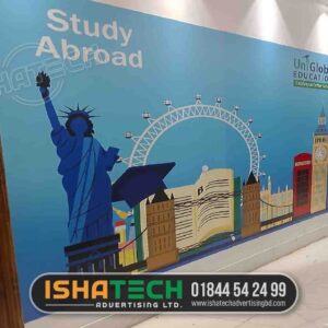 Vinyl wall sticker for consultancy firm