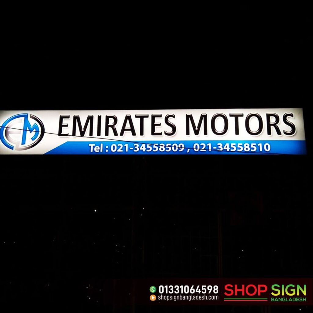 led sign board design