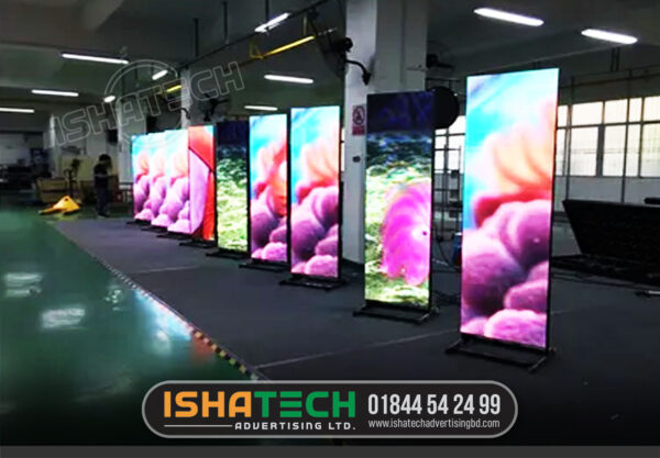 Nseled P3mm Indoor Digital LED Poster Panel for Advertising