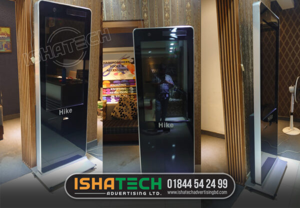 Digital advertising kiosk Display devices