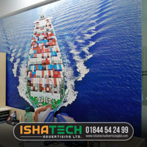 Thai Glass Sticker for KD Shipping Agencies Ltd