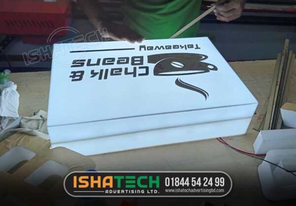 Aluminum Box Led Lighting Sign Board