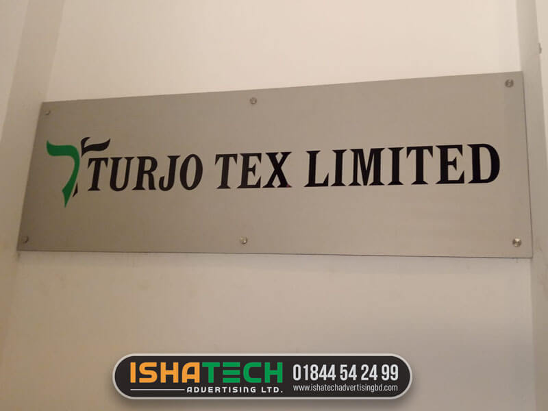 Office Name Plate for Garments