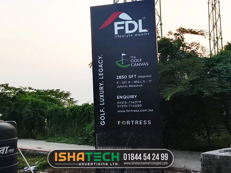 Outdoor Sign Board Stand