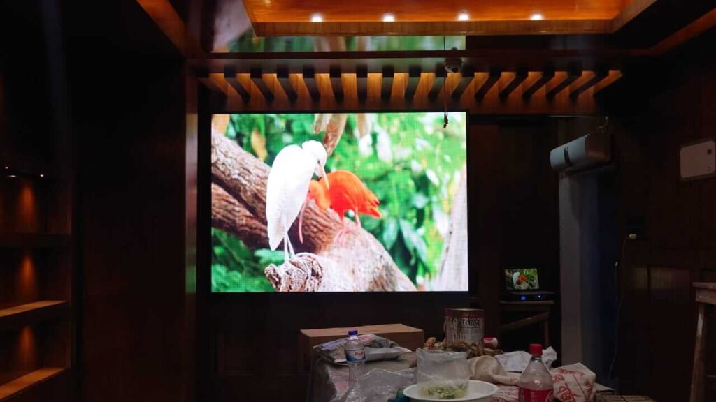 Outdoor digital signage for promotion