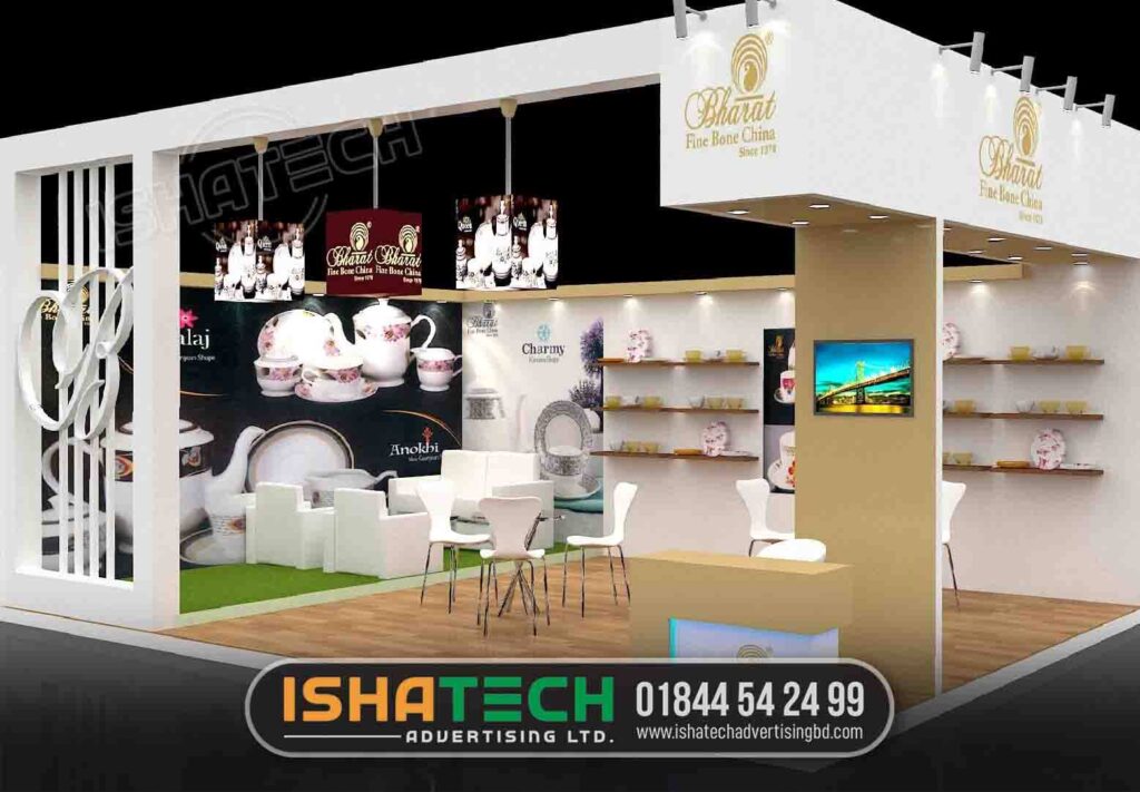 exhibition stall design and fabrication