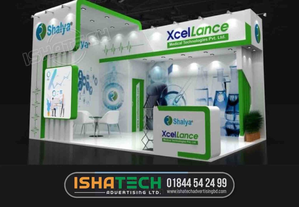 side open exhibition stall design
