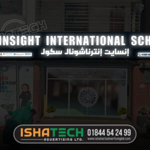 3D sign board design