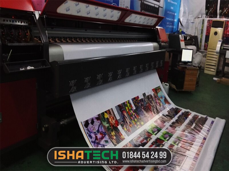 Glossy vinyl sticker printing