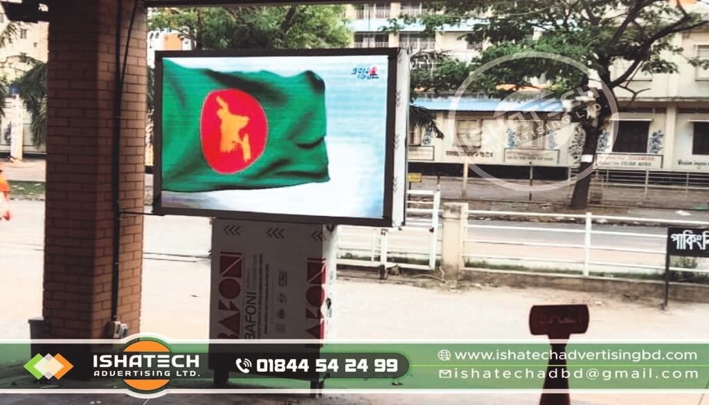 LED advertising display for rent