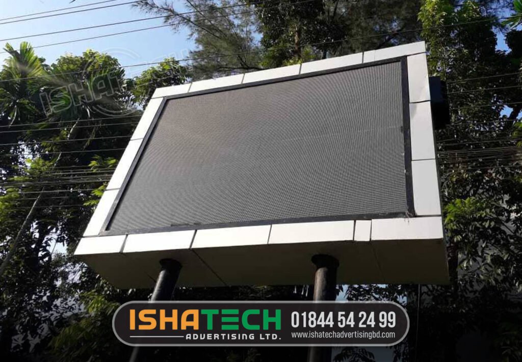 Outdoor LED advertising screen