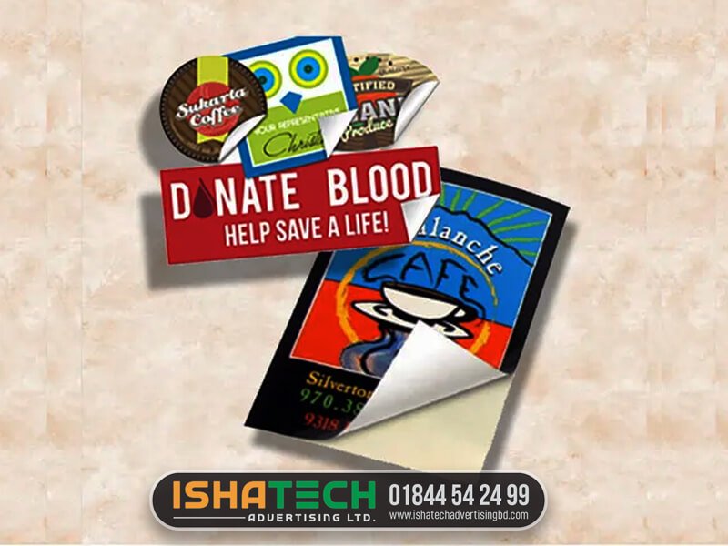 Removable vinyl sticker