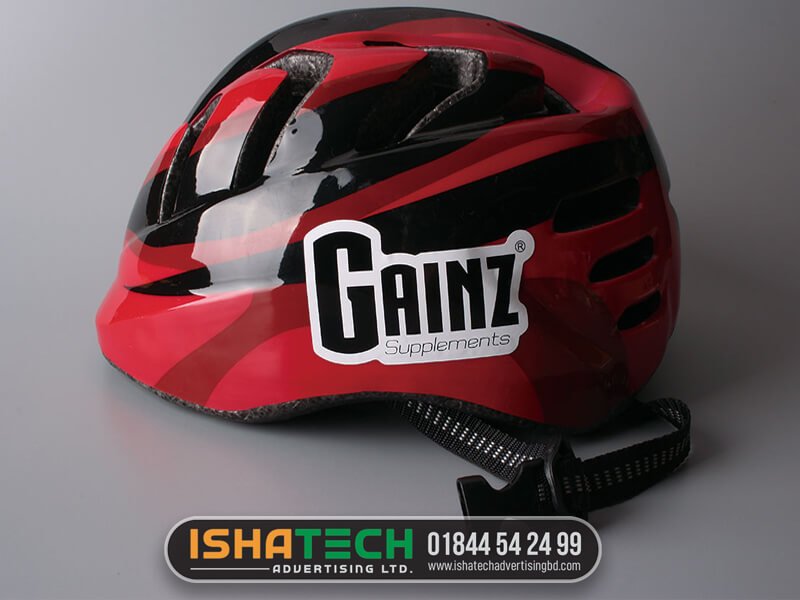 Vinyl sticker for helmate