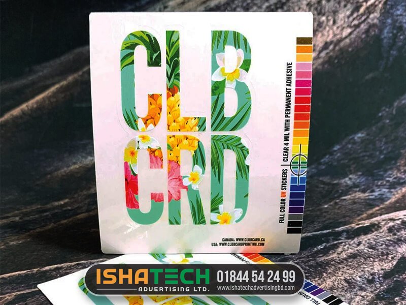 Vinyl sticker manufacturer