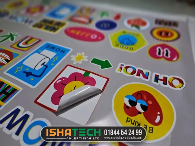 Vinyl sticker supplier in Bangladesh